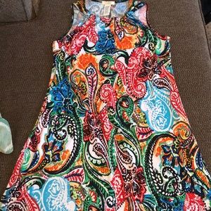 Colorful casual dress